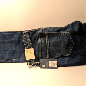 High Rise Straight Jeans